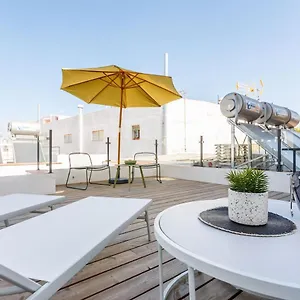  Apartment Precioso Atico De Diseno, Gran Terraza De 35 M2 Y De 16 M2 Y Garaje En Pleno Centro